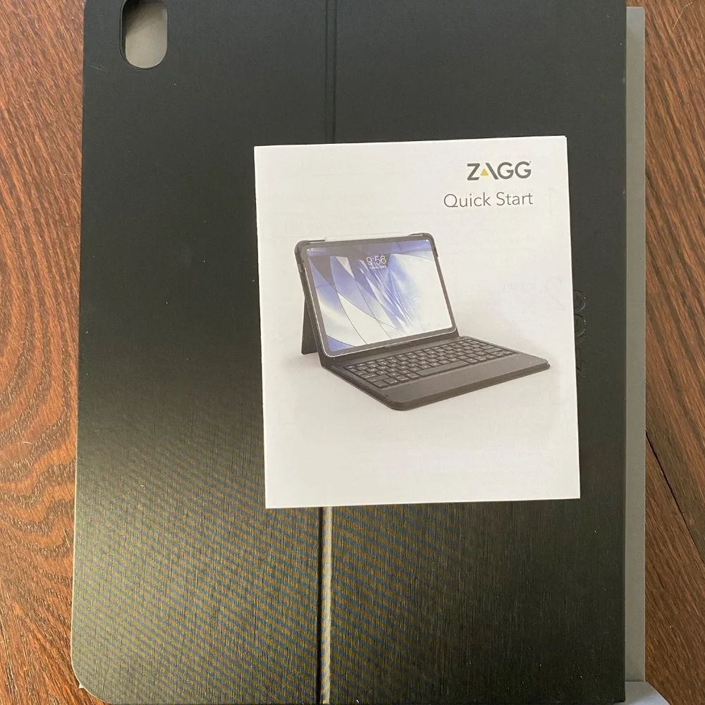 ZAGG Messenger Folio Keyboard Case for 11” iPad Pro Bluetooth Black